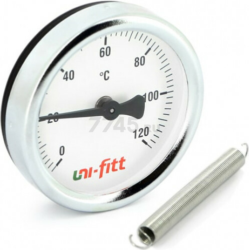 Термометр накладной UNI-FITT с пружиной (320P4030)